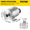 VEVOR Elektrischer bürstenloser Gleichstrommotor, 72 V, Produktbild-Vorschau 7
