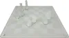 Merkloos sklenená šachová súprava 25x25cm Náhľad obrázku produktu 2