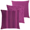 novely® 3er-SET DEKOKISSEN Couch Sofakissen Kissenbezug Produktbild-Vorschau 2