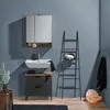 home24 Waschbeckenunterschrank mit 2 Schubkasten Produktbild-Vorschau 2