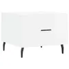 Couchtische 2 Stk. Hochglanz-Weiß 50x50x40 cm Holzwerkstoff Produktbild-Vorschau 5