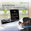 Juskys® Whirlpool SpaLuxe inkl. LED-Beleuchtung Grau/Blau - Produktbild-Vorschau 5