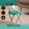 MAXXMEE Fußstütze Pediküre Salon Step - mint/weiß Produktbild-Vorschau 2