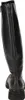 A black leather boot shown from the back. Produktbild-Vorschau