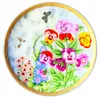 Dunne Koffieporselein 6 Stuks schotelbeker Goudrand Bloem Productafbeelding-voorbeeld 3