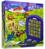 The image shows the packaging of a Super Zings Match board game. Produktbild-Vorschau