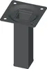 ELEMENT SYSTEM noga meblowa czarna RAL 9005 25 x 25 mm wys. Podgląd zdjęcia produktu 1