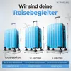 Reisekoffer 1052 Reisetasche Koffer Handgepäck Tasche Produktbild-Vorschau 2