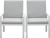 Two identical outdoor chairs are shown side-by-side against a white background. Produktbild-Vorschau
