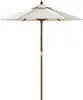 A sand-colored patio umbrella with a wooden pole, shown against a white background. Náhľad obrázku produktu