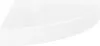 vidaXL Eck-Schweberegale 2 Stk. Hochglanz-Weiß 25x25x3,8 cm Produktbild-Vorschau 2