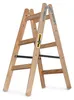 Drabest | Échelle en bois - 3 marches - 150 kg - Idéale Voir les images du produit 1