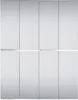 trendteam Garderobe Garderobenschrank Mirror Weiß Melamin Produktbild-Vorschau 1