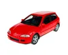 Welly 1992 Honda Civic V Rosso 1:34-1:39 Modello in metallo Anteprima dell’immagine prodotto 2