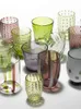 ZAFFERANO Melting Pot 6 Mischgläser Bicolor Grün/Amethyst Produktbild-Vorschau 1