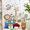 Giraffe, Löwe, Elefant & Affe Wandaufkleber – Abnehmbare Produktbild-Vorschau 5