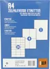DULA A4 Etikettenbögen Versandetiketten, 105 x 148 mm, 4 Produktbild-Vorschau 2