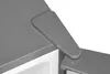 Close-up of a refrigerator door hinge. Produktbild-Vorschau
