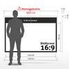 ESMART Economy EXR Rollo-Leinwand 140 x 79 cm (63") | Produktbild-Vorschau 2