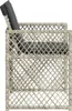 vidaXL Gartenstühle mit Kissen 4 Stk. Hellgrau Poly Rattan Produktbild-Vorschau 6