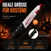 Falošný nôž cca 34 cm s krvou - na Halloween a karneval - - Náhľad obrázku produktu 4