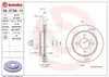 BREMBO Bremsscheiben (2 Stück) Hinterachse 09.5708.10 Produktbild-Vorschau 1