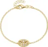 Armband Smart Jewel Mittelteil mit Zirkonia, Silber 925 Produktbild-Vorschau 1