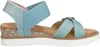 Skechers Miss Desert Kiss Hi  Meiden Sandalen - Licht blauw Voir les images du produit 4