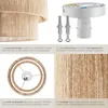 TecTake Lignea Lux, 1 žárovek, E27, Hnědá Náhled obrázku produktu 6