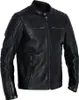 John Doe Dexter Motorrad Lederjacke, schwarz, XL Produktbild-Vorschau 5