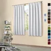 A room interior with two white curtains hanging on a window. Náhled obrázku produktu
