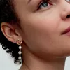 Boucles d'oreilles Pandora avec cercle aux formes Voir les images du produit 6