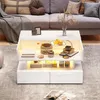 okwish Höhenverstellbarer Couchtisch Beistelltisch mit Produktbild-Vorschau 8