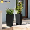 KADAX Rattan-Blumentopf-Set "Pesaro", Produktbild-Vorschau 5