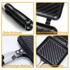 Toasted Sandwich Maker,Antihaft gegrilltes Sandwich Panini Produktbild-Vorschau 7