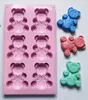GKA XL Silikonform Bärchen für 6 verschiedene Bären Silikon Produktbild-Vorschau 4
