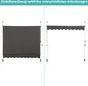 COSTWAY Markiza zaciskowa o szerokości 250 cm Markiza Podgląd zdjęcia produktu 5