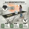 Tapeziertisch Alu Flohmarkttisch 300x60 cm Klapptisch Produktbild-Vorschau 2