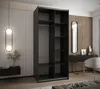 MEBLE KRYSPOL LUX 2 Schrank - 245,5x120x64cm - Schwarz, Produktbild-Vorschau 3