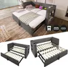 Sweiko Polstertes Daybett 90x200 cm, Einzelbett Schlafsofa Produktbild-Vorschau 1