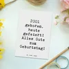 Mr. & Mrs. Panda Grußkarte Spruch 2001 Geburtstag - Weiß - Produktbild-Vorschau 2