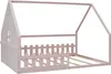 MODFU Lit enfant 140x200 cm, Lit cabane avec sécurité, Sans Voir les images du produit 10