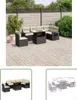 The Living Store 7-tlg. Garten-Sofagarnitur mit Kissen Produktbild-Vorschau 1