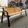 REKORD Spartan Bis Tek 196 cm 3-4 posti Panchina in acciaio Anteprima dell’immagine prodotto 1