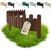 Floranica obruba záhonů dřevěný rolovací plot 40 x 200 cm Náhled obrázku produktu 1