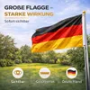 Deutschland Flagge 90 x 150 cm - WM 2026 Fahne - Fanartikel Produktbild-Vorschau 6