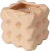 Candela profumata decorativa in terracotta 9x9 cm Anteprima dell’immagine prodotto 1