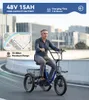 2026 Fat Klapprad Elektro Dreirad faltbares E-Bike Produktbild-Vorschau 14