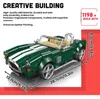 Kit di costruzione Mould King, "Vintage Cabrio", auto Anteprima dell’immagine prodotto 2
