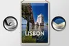 Blechschild Reise 20x30cm Lisbon Portugal Meer Reisezirl Produktbild-Vorschau 2